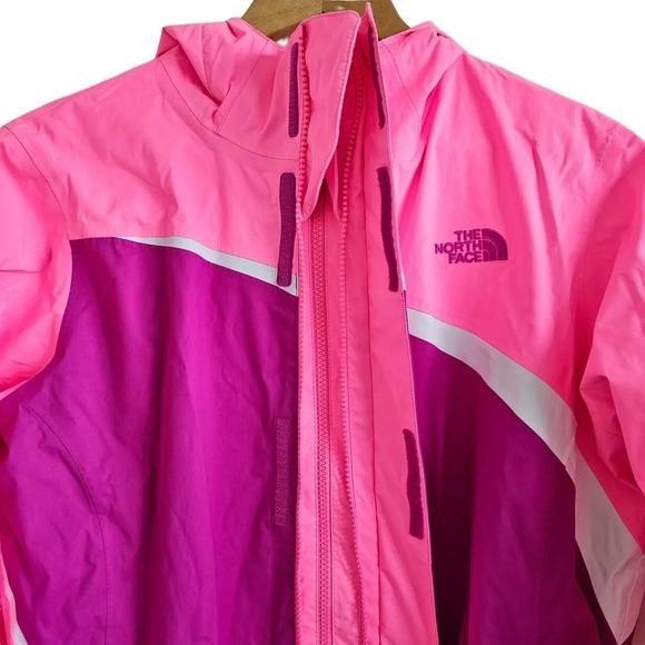 The North Face Girls’ Mountain View Triclimate jacket pink XL shell only - Picture 3 of 11